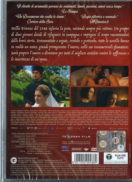 Maraviglioso Boccaccio di Paolo Taviani,Vittorio Taviani - DVD - 2