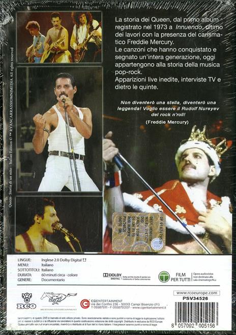 Queen. Storia di un mito - DVD - 2