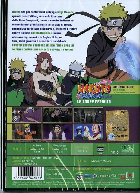 Naruto Shippuden. Il film. La torre perduta di Masahiko Murata - DVD - 2
