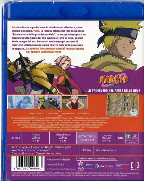 Naruto. Il film. La primavera nel paese della neve di Tensai Okamura - Blu-ray - 2