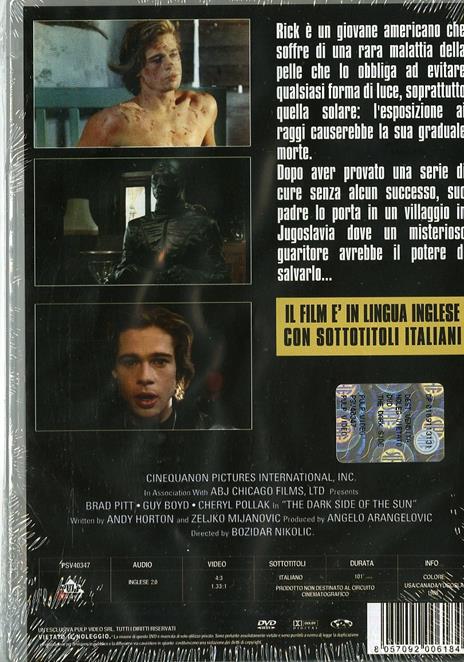 The Dark Side of the Sun di Bozidar Nikolic - DVD - 2