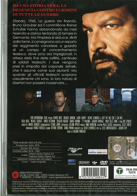 Gott Mit Uns. Dio è con noi di Giuliano Montaldo - DVD - 2