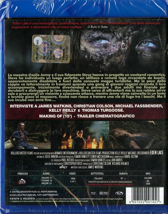 Eden Lake di James Watkins - Blu-ray - 2