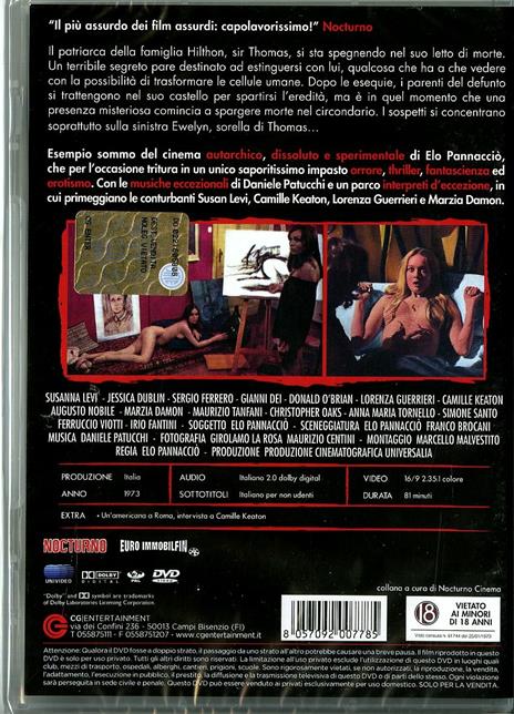 Il sesso della strega di Elo Pennacciò - DVD - 2