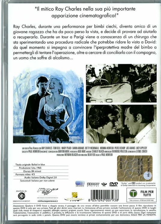 Ballad in Blue di Paul Henreid - DVD - 2