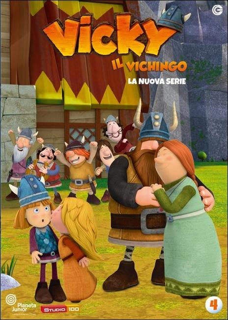 Vicky il vichingo. La nuova serie. Vol. 4 di Eric Cazes,Marc Wasik - DVD
