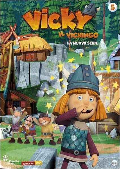 Vicky il vichingo. La nuova serie. Vol. 5 di Eric Cazes,Marc Wasik - DVD