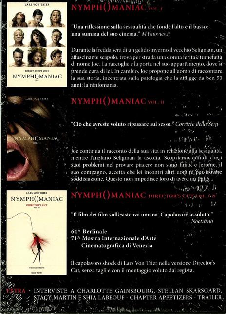 Nymphomaniac. Complete Edition (4 DVD) di Lars Von Trier - 2