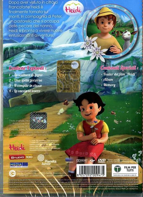 Heidi. La nuova serie. Vol. 8 di Jérôme Mouscadet - DVD - 2