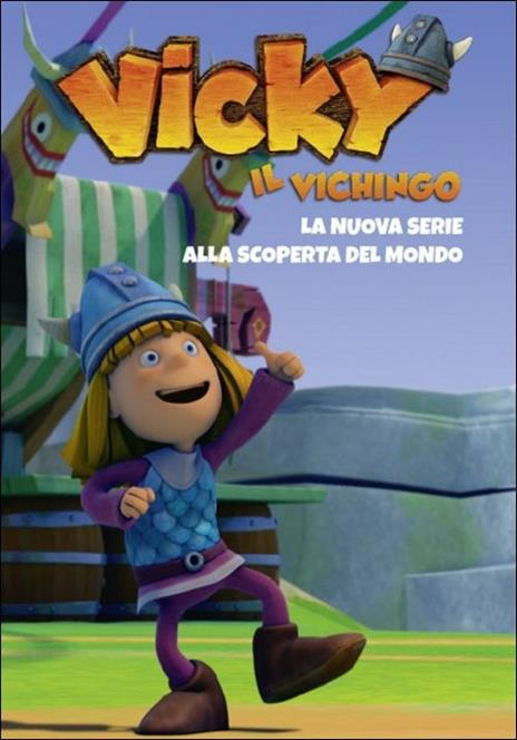 Vicky il vichingo. La nuova serie. Alla scoperta del mondo (4 DVD) di Eric Cazes,Marc Wasik - DVD