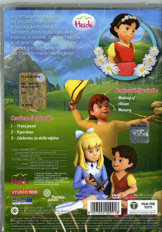 Heidi. La nuova serie. Vol. 10 di Jérôme Mouscadet - DVD - 2