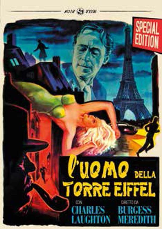 L' uomo della Torre Eiffel di Burgess Meredith - DVD