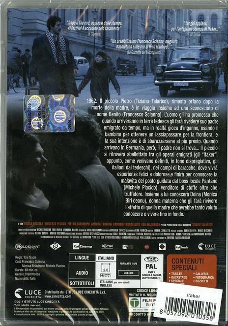 Itaker. Vietato agli italiani di Toni Trupia - DVD - 2