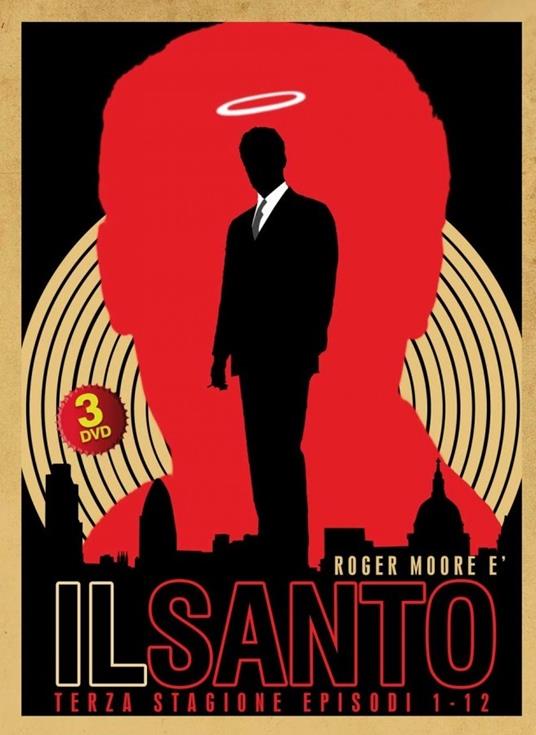 Il Santo. Stagione 3. Vol. 1 (3 DVD) di Roger Moore,Leslie Norman,John Llewellyn Moxey,Roy Ward Baker - DVD