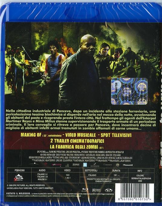 Apocalypse of the Dead di Milan Konjevic,Milan Todorovic - Blu-ray - 2