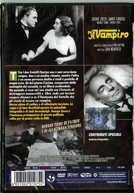 Il vampiro di Sam Newfield - DVD - 2