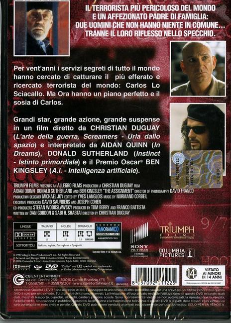 L' incarico di Christian Duguay - DVD - 2