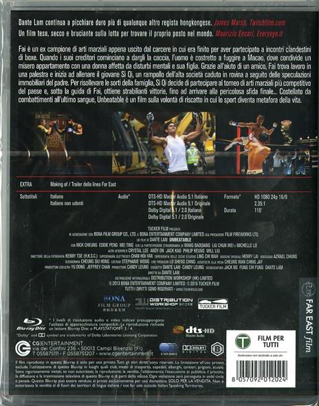 Unbeatable di Dante Lam - Blu-ray - 2