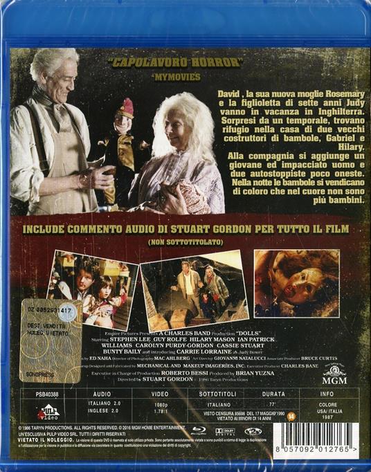 Dolls di Stuart Gordon - Blu-ray - 2