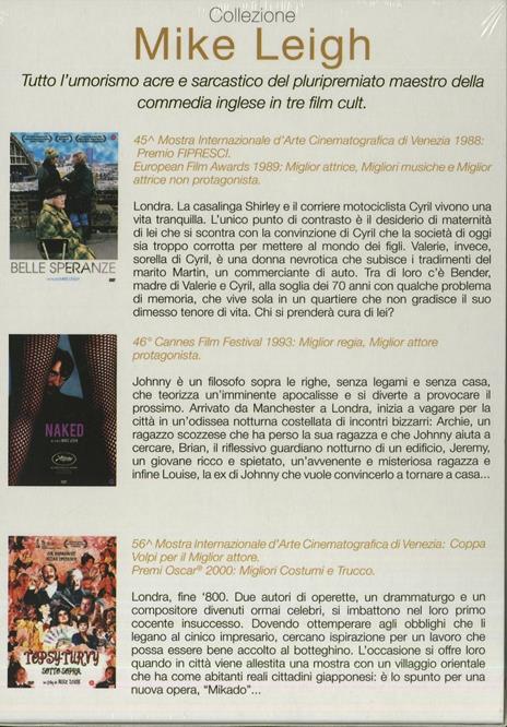 Mike Leigh (3 DVD) di Mike Leigh - 2