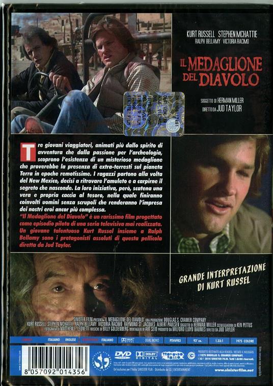 Il medaglione del diavolo di Jud Taylor - DVD - 2