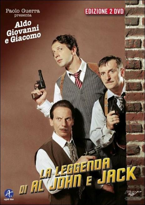 La leggenda di Al, John e Jack (2 DVD) di Aldo Baglio,Giovanni Storti,Giacomo Poretti,Massimo Venier - DVD