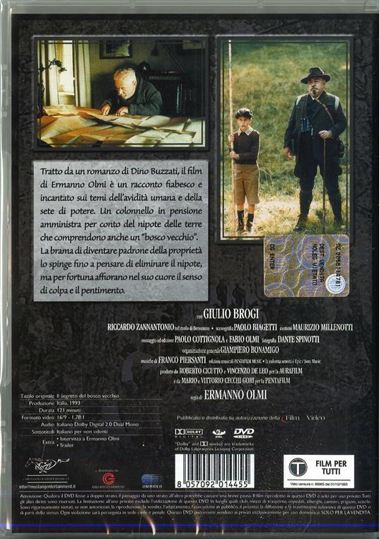 Il segreto del Bosco Vecchio di Ermanno Olmi - DVD - 2