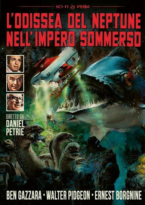 L' odissea del Neptune nell'impero sommerso di Daniel Petrie - DVD