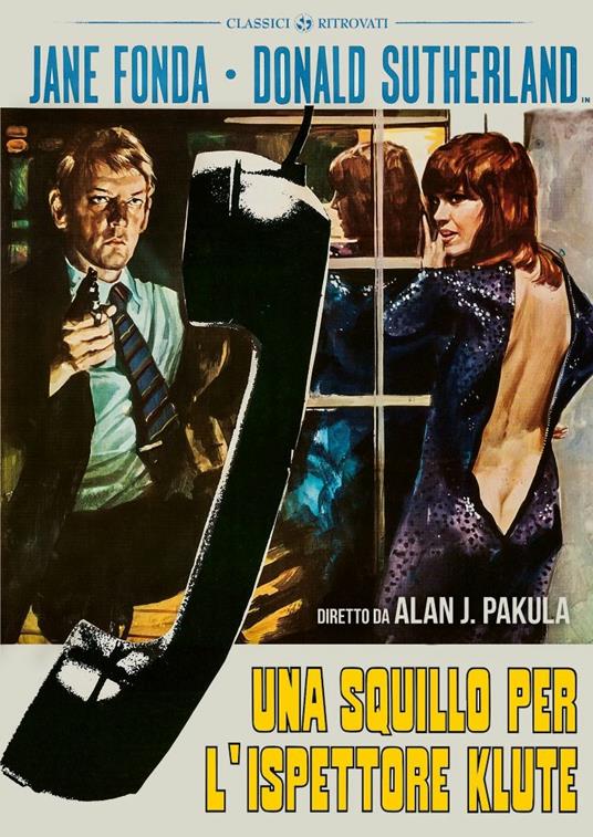 Una squillo per l'ispettore Klute di Alan J. Pakula - DVD