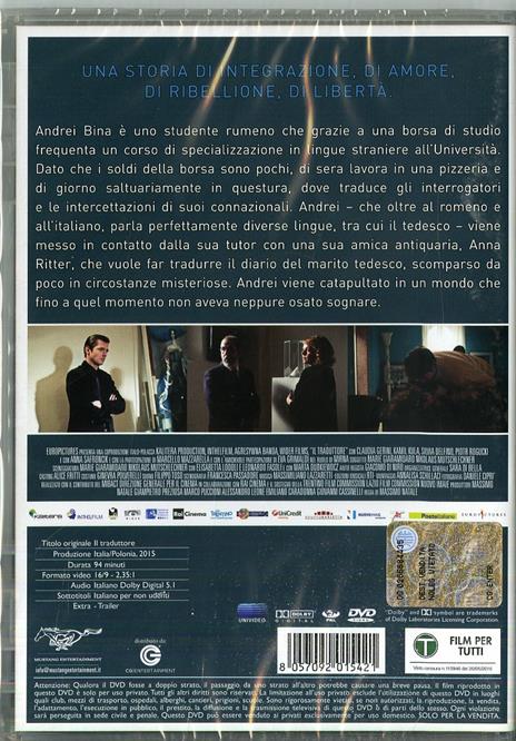 Il traduttore di Massimo Natale - DVD - 2