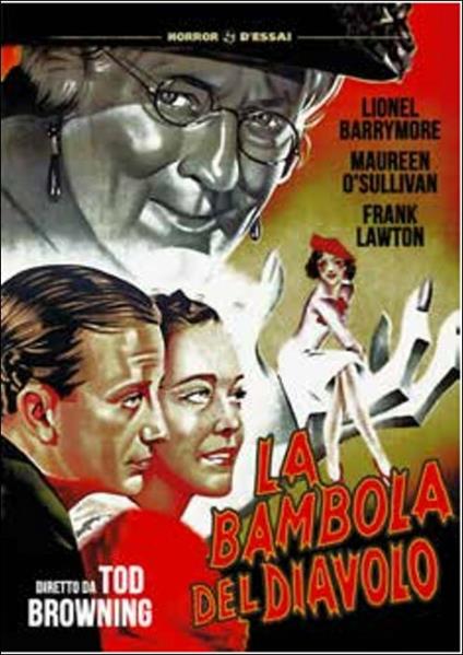 La bambola del diavolo di Tod Browning - DVD