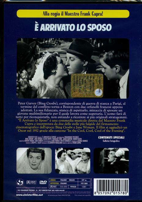 È arrivato lo sposo di Frank Capra - DVD - 2