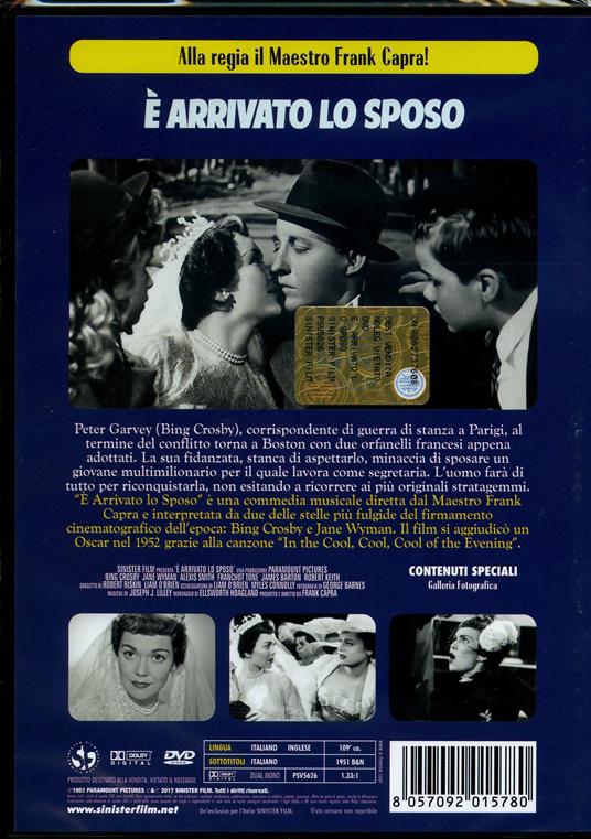 È arrivato lo sposo di Frank Capra - DVD - 2