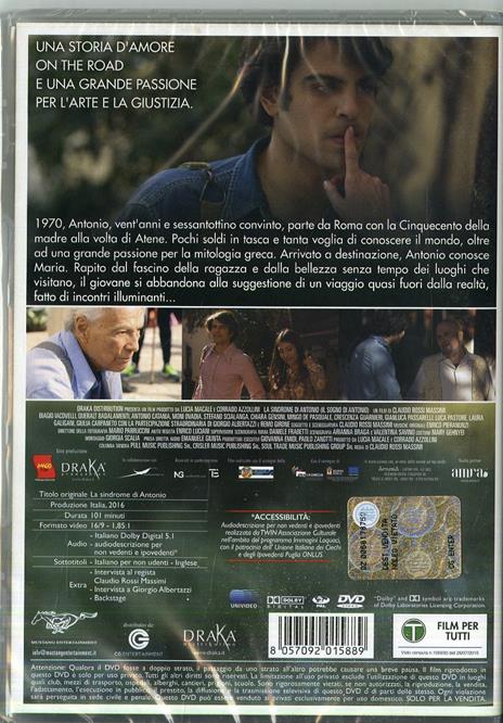 La sindrome di Antonio (DVD) di Claudio Rossi Massimi - DVD - 7