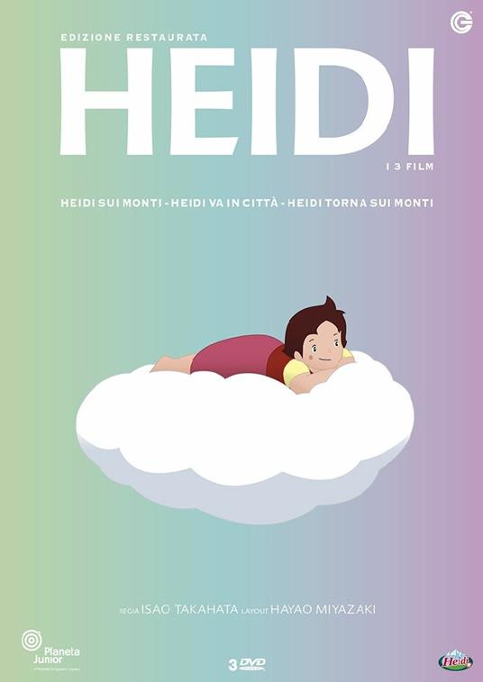 Heidi. I film in versione restaurata (3 DVD) di Isao Takahata