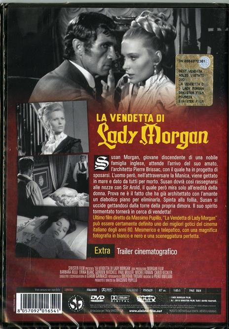 La vendetta di Lady Morgan di Massimo Pupillo - DVD - 2
