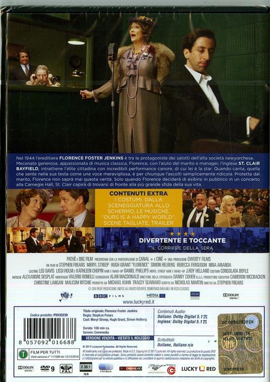 Florence (DVD) di Stephen Frears - DVD - 2