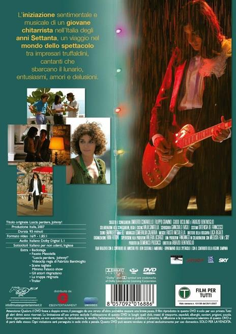 Lascia perdere, Johnny! (DVD) di Fabrizio Bentivoglio - DVD - 2