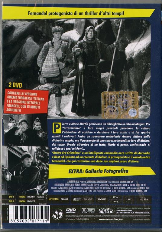 Arriva Fra' Cristoforo. Collector's Edition (2 DVD) di Claude Autant-Lara - DVD - 5