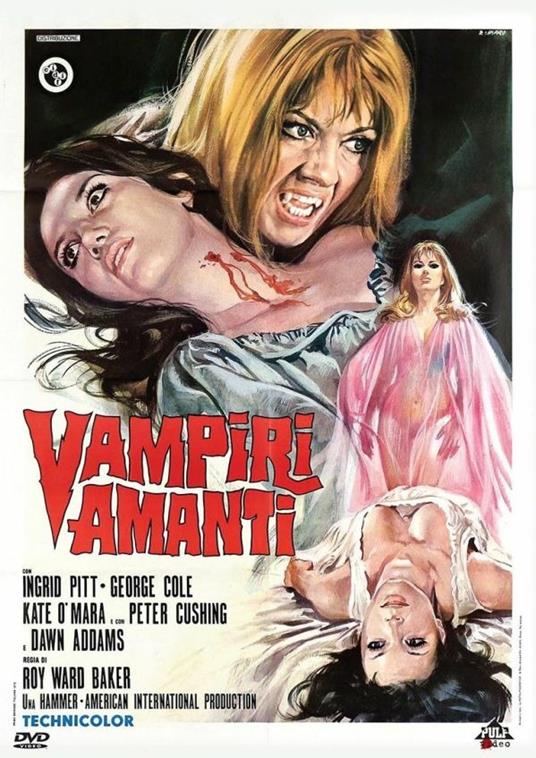 Vampiri amanti (DVD) di Roy Ward Baker - DVD