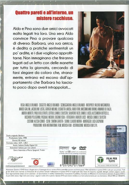 Barbara (DVD) di Angelo Orlando - DVD - 2