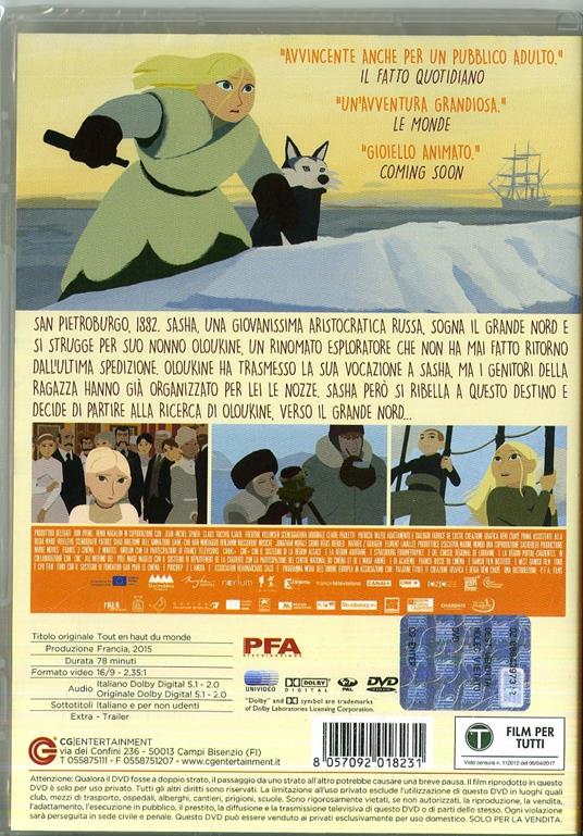 Sasha e il Polo Nord (DVD) di Rémi Chayé - DVD - 7