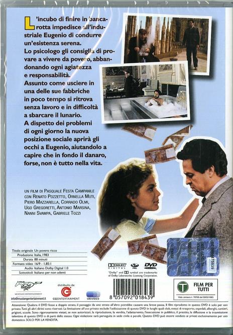 Un povero ricco (DVD) di Pasquale Festa Campanile - DVD - 2