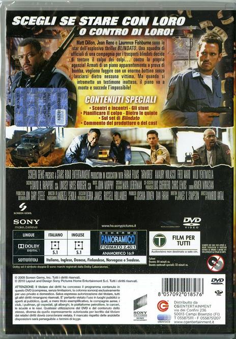 Blindato (DVD) di Nimród Antal - DVD - 7