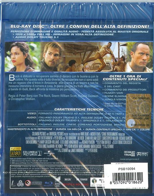 Il tesoro dell`Amazzonia (Blu-ray)  di Peter Berg - Blu-ray - 7