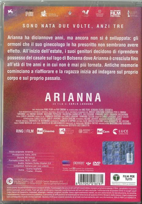 Arianna (DVD) di Carlo Lavagna - DVD - 7