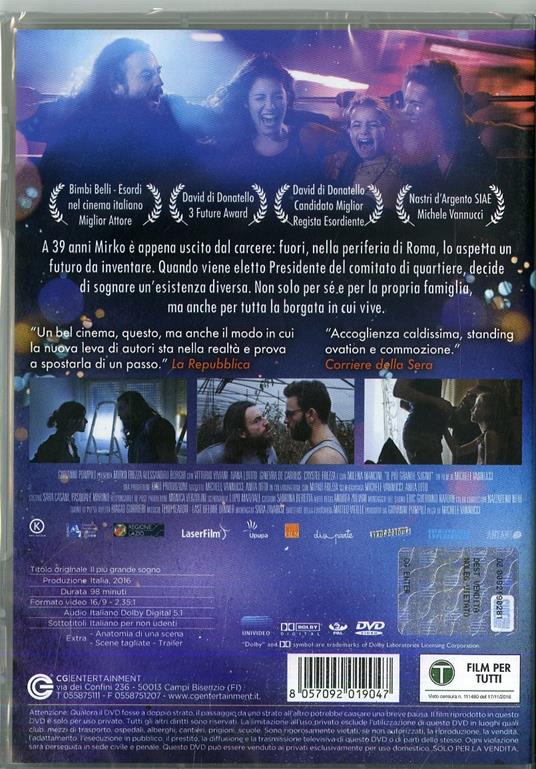 Il più grande sogno (DVD) di Michele Vannucci - DVD - 6