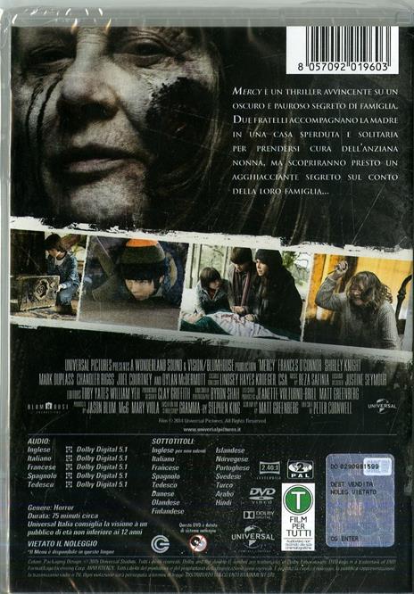 Mercy (DVD) di Chris Sparling - DVD - 2
