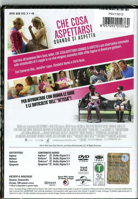 Che cosa aspettarsi quando si aspetta (DVD) di Kirk Jones - DVD - 7