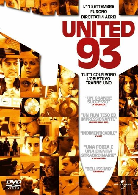 United 93 (DVD) di Paul Greengrass - DVD